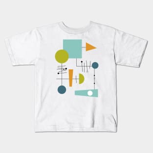 Flowchart Mid Century Modern Kids T-Shirt